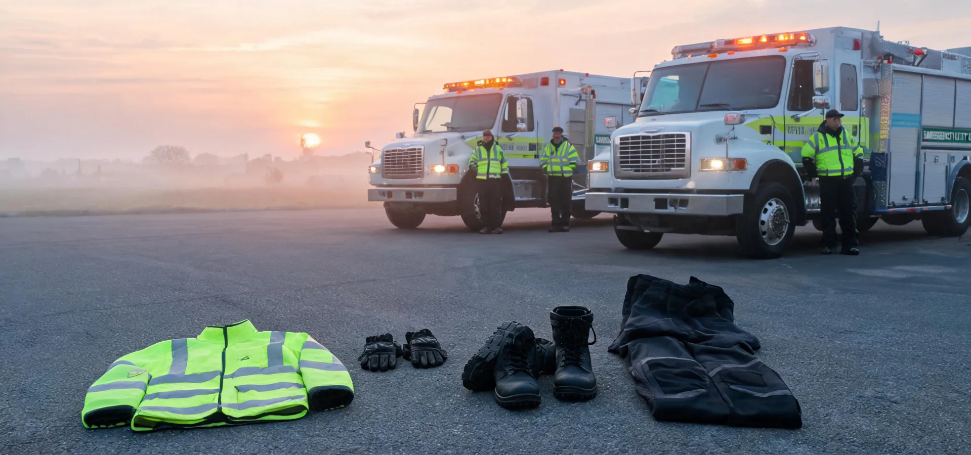 Ariat work kit staging for emergency response
